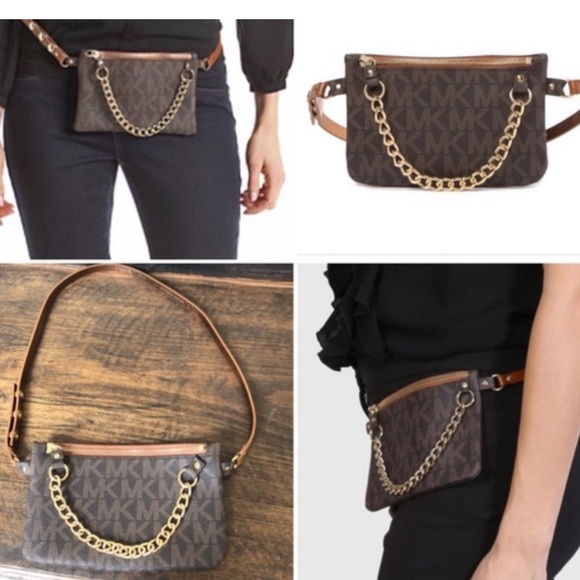 Michael Kors Signature Belt Bag - Picture 2 of 12